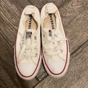 Women’s white classic Converse low sneaker
